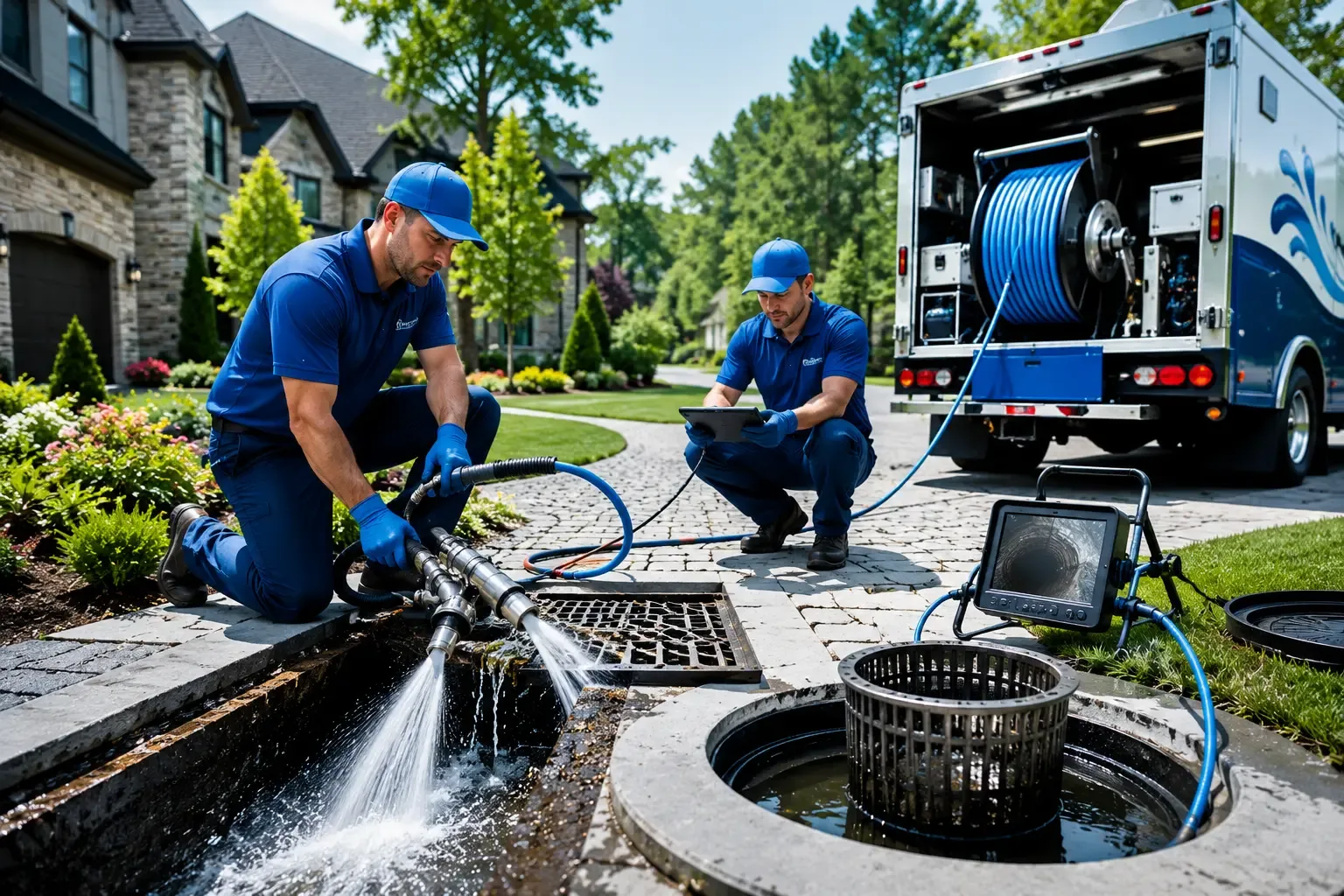 Local outdoor drain cleaning professionals in Olmstead, KY