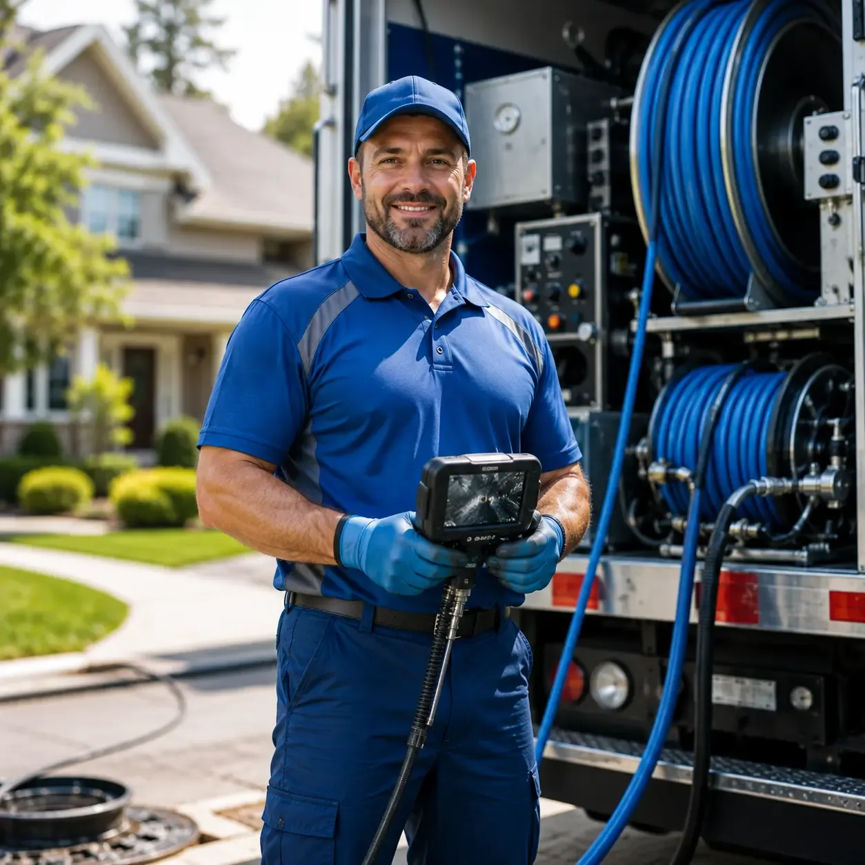 Local outdoor drain cleaning specialists in Olmstead, KY